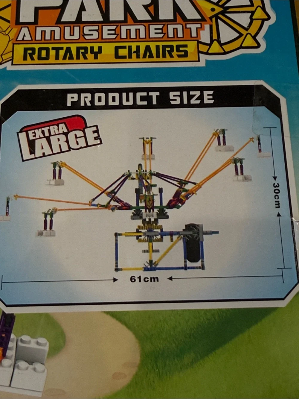 New! Loz Park Amusement Rotary Chairs